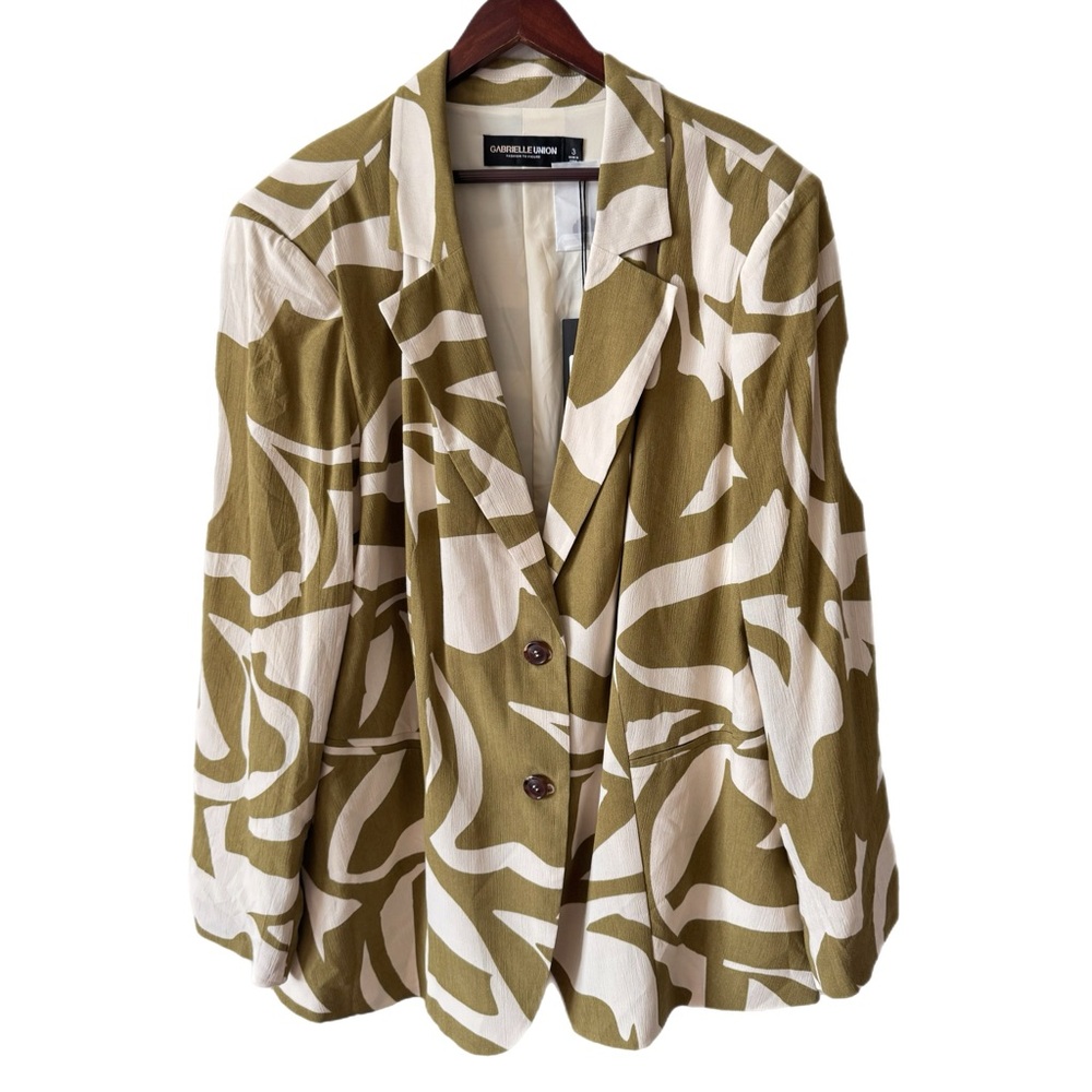 GABRIELLE UNION NWT Blazer Jacket Contemporary Sz 3X